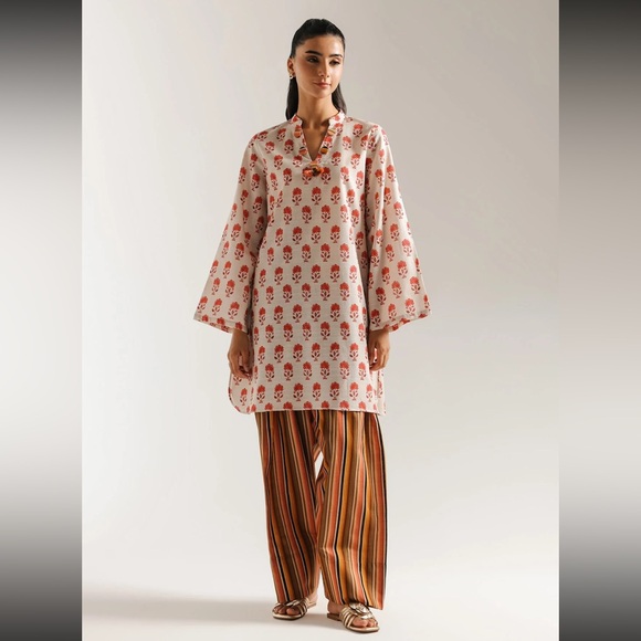 ETHNC PAKISTANI DESIGNER DRESS 2 PIECE